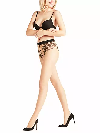 FALKE | Modestrumpfhose " Sheer Lady " Powder Black | 